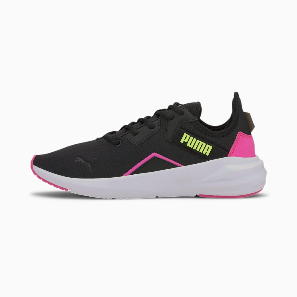 Puma Platinum Női Edzőcipő - Rózsaszín/Fekete/Sárga ( Hungary - MATLJ1038 )